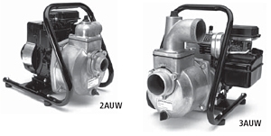 2AUW, 3AUW Self Priming Pumps (Engine Driven)